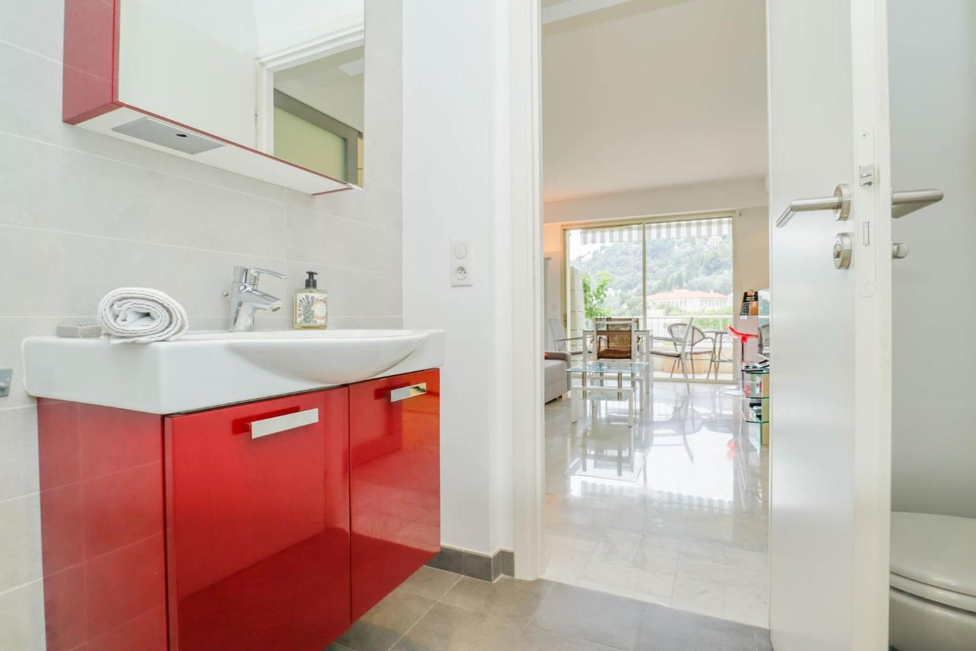 « La Grande Residence » Vue Mer, Piscine Menton Eksteriør billede