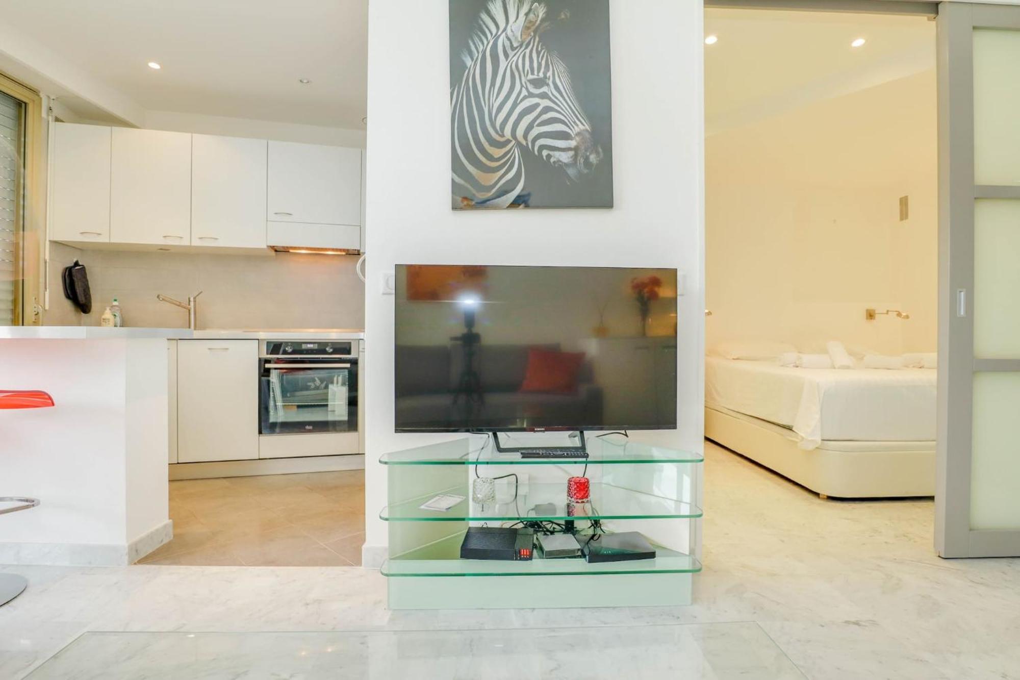 « La Grande Residence » Vue Mer, Piscine Menton Eksteriør billede